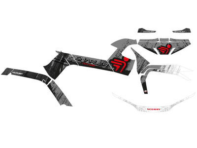 SEGWAY SNARLER AT6-L ATV BOGGY GRAPHIC KIT GREY