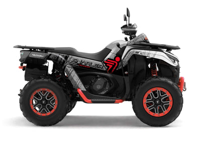 BOGGY GRAPHIC KIT GREY SEGWAY SNARLER AT5 AT6 S/L