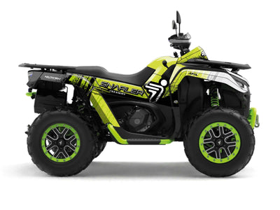  BOGGY GRAPHIC KIT NEON GREEN SEGWAY SNARLER AT5 AT6 S/L