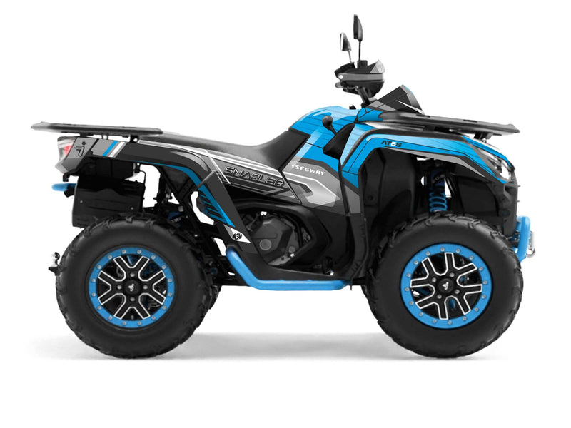 Chargez l&#39;image dans la visionneuse de la galerie, SEGWAY SNARLER AT6-L ATV SHARP GRAPHIC KIT BLUE
