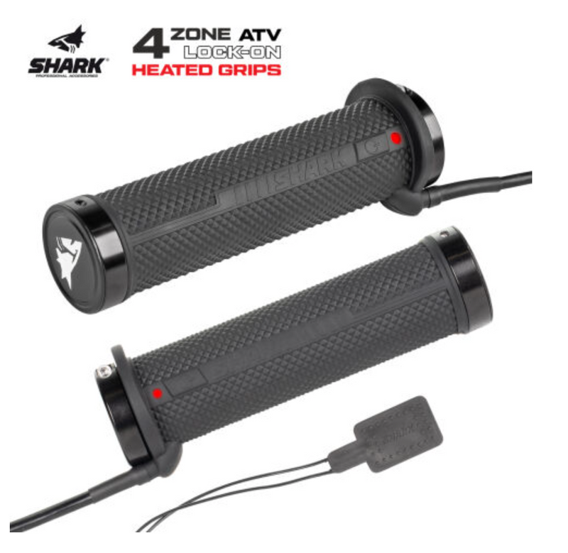 Chargez l&#39;image dans la visionneuse de la galerie, SHARK 4 ZONE LOCK-ON HEATED GRIPS + THUMB WARMER 800-01-041
