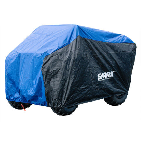 SHARK ATV COVER XXXL size Black/Blue