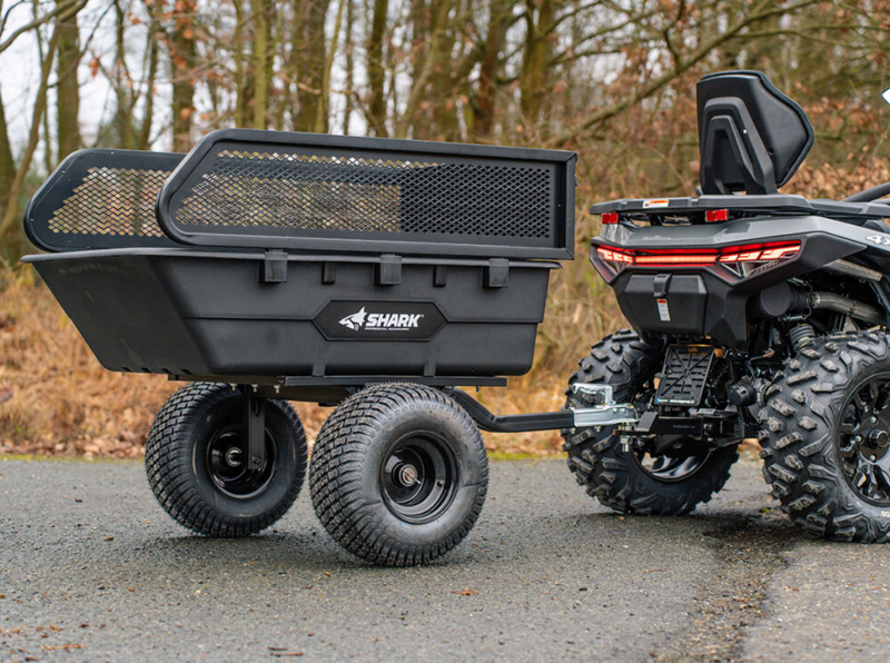 Laden Sie das Bild in Galerie -Viewer, SHARK ATV TRAILER GARDEN 300 S BLACK
