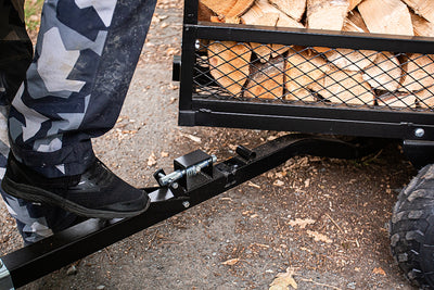 SHARK ATV TRAILER GARDEN 400 BLACK