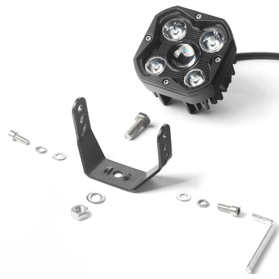 Phare de conduite à LED SHARK avec laser LED 3,2", homologué UE, 40 W