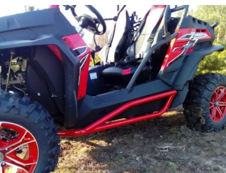 Load image into Gallery viewer, SIDE GUARD BUMPER FOR CF MOTO ZFORCE 600 800 UTV
