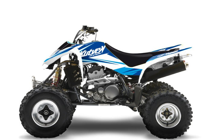 SUZUKI 250 LTZ ATV STAGE GRAPHIC KIT BLUE