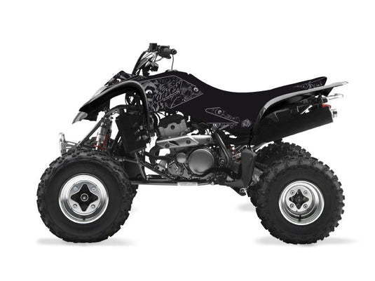 SUZUKI 250 LTZ ATV ZOMBIES DARK GRAPHIC KIT BLACK