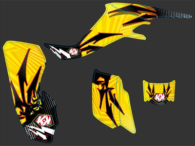 SUZUKI 400 LTZ ATV GRAFF GRAPHIC KIT
