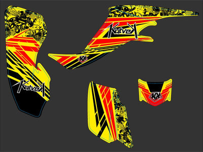 SUZUKI 400 LTZ ATV SPIRIT GRAPHIC KIT
