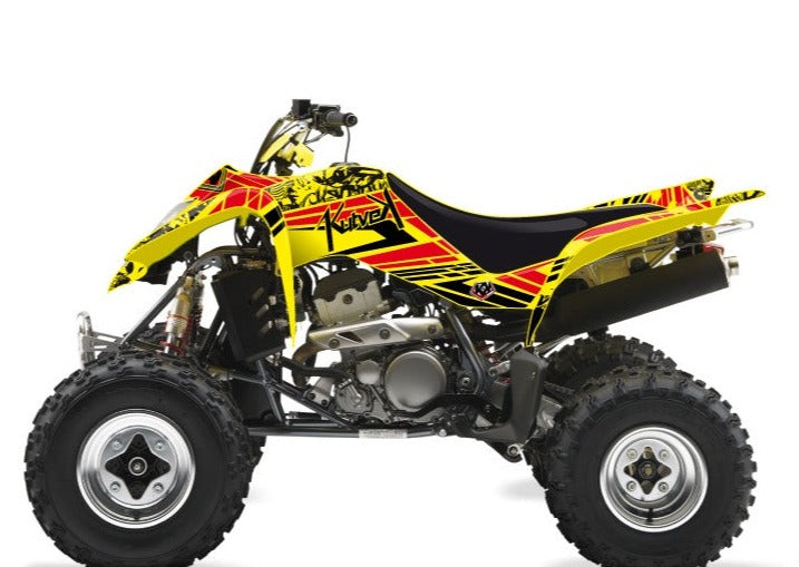 Laden Sie das Bild in Galerie -Viewer, SUZUKI 400 LTZ ATV SPIRIT GRAPHIC KIT
