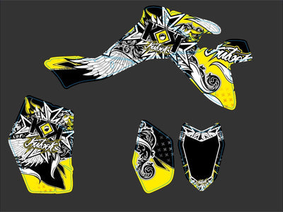 SUZUKI-400-LTZ-IE-ATV-DEMON-GRAPHIC-KIT