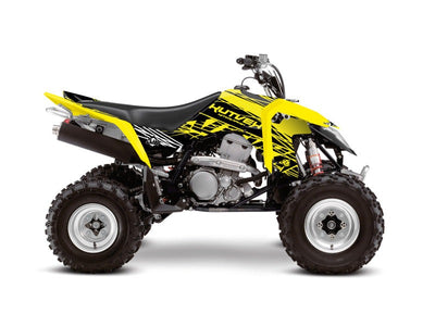 SUZUKI 400 LTZ IE ATV ERASER FLUO GRAPHIC KIT YELLOW