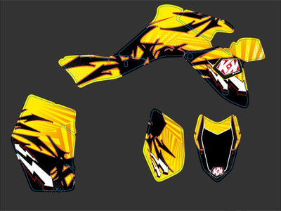SUZUKI 400 LTZ IE ATV GRAFF GRAPHIC KIT