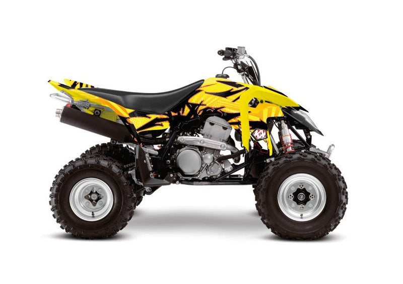 Laden Sie das Bild in Galerie -Viewer, SUZUKI 400 LTZ IE ATV GRAFF GRAPHIC KIT
