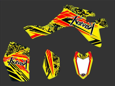 SUZUKI 400 LTZ IE ATV SPIRIT GRAPHIC KIT