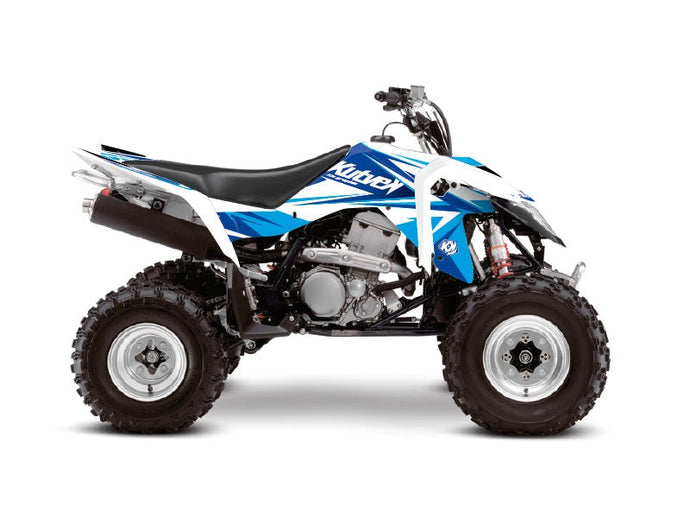 SUZUKI 400 LTZ IE ATV STAGE GRAPHIC KIT BLUE