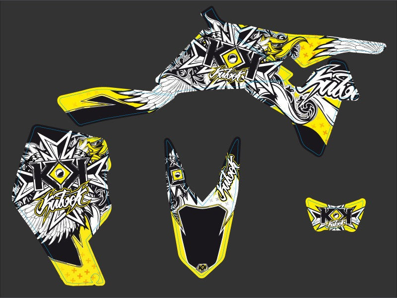 SUZUKI 450 LTR ATV DEMON GRAPHIC KIT