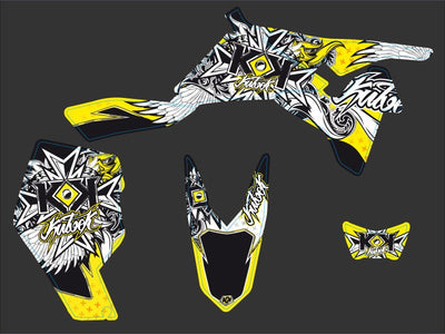 SUZUKI 450 LTR ATV DEMON GRAPHIC KIT