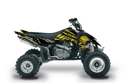 SUZUKI-450-LTR-ATV-ERASER-FLUO-GRAPHIC-KIT-YELLOW