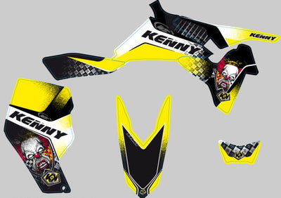 SUZUKI 450 LTR ATV KENNY GRAPHIC KIT