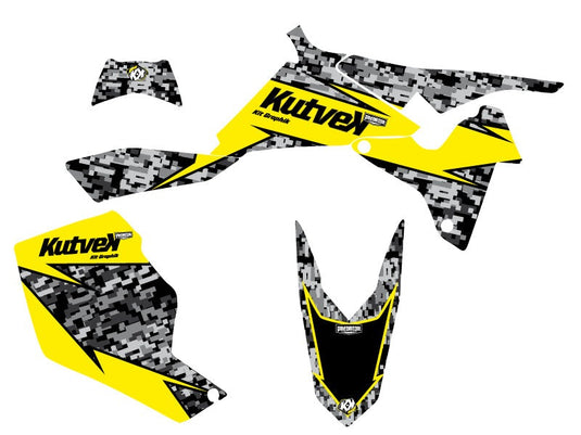 SUZUKI-450-LTR-ATV-PREDATOR-GRAPHIC-KIT-YELLOW