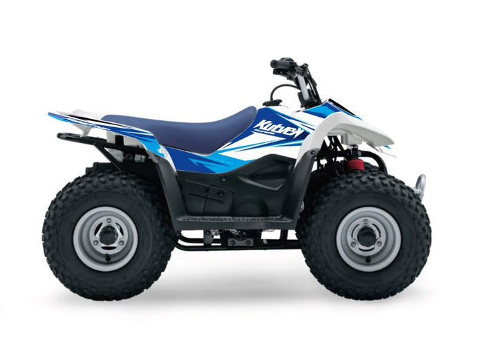 SUZUKI 80 LT ATV STAGE GRAPHIC KIT BLUE