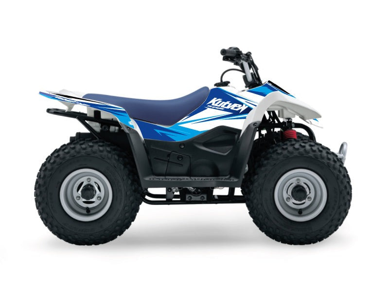 Chargez l&#39;image dans la visionneuse de la galerie, SUZUKI 90 LTZ ATV STAGE GRAPHIC KIT BLUE
