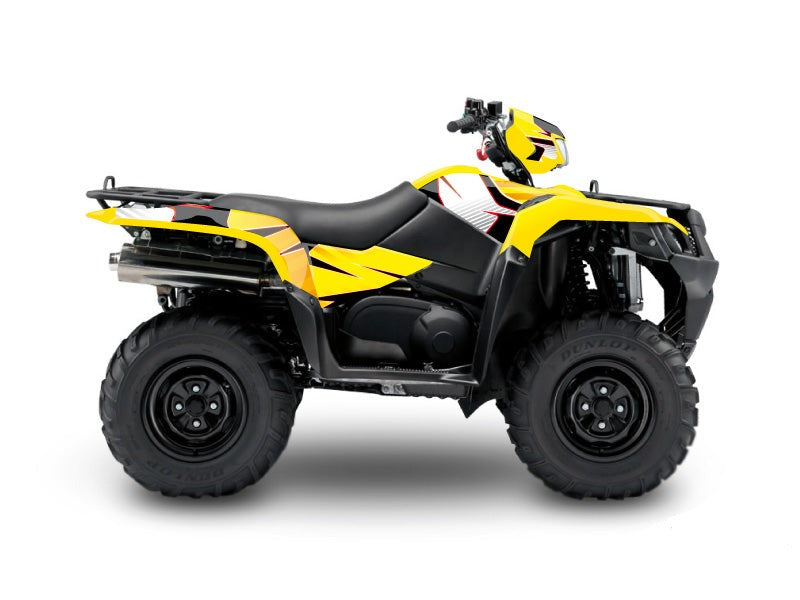 Chargez l&#39;image dans la visionneuse de la galerie, SUZUKI KING QUAD 750 ATV FACTORY GRAPHIC KIT
