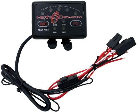 SYMTEC ATV QUAD ZONE CONTROLLER W/2.5MM DC Plug and Mount