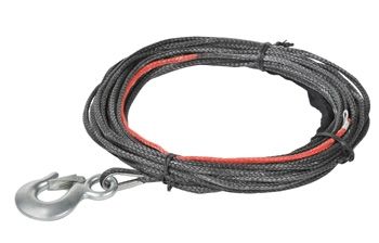 SYNTHETIC ROPE WITH HOOK FOR CUB 4S, 5.5MM (7/32)X15.2 (50´), 4000 LB