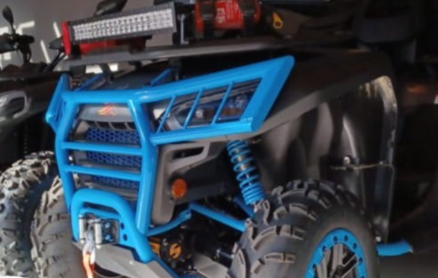 FRONT BUMPER SEGWAY SNARLER AT6 S/L (BLUE)