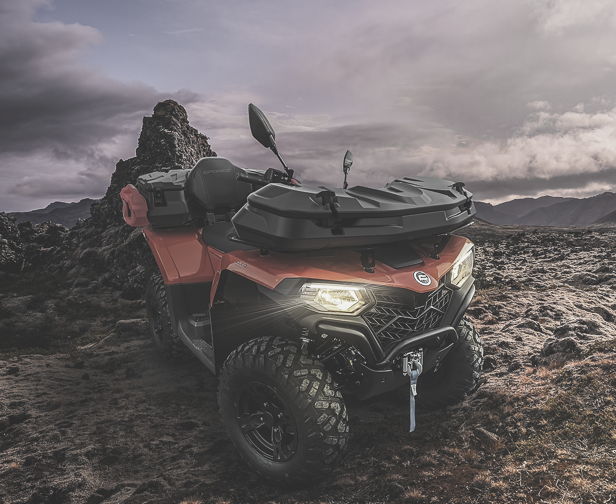 TESSERACT ATV FRONTBOX CFMOTO CFORCE 450