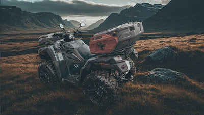TESSERACT HINTERE AUFBEWAHRUNGSBOX KYMCO MXU 550 700 (Modell 2024+)