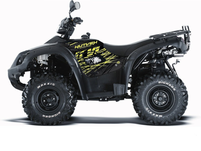 Load image into Gallery viewer, TGB-BLADE-1000-V-TWIN-ATV-ERASER-GRAPHIC-KIT-NEONGREY
