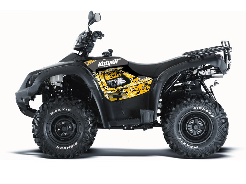 TGB BLADE 1000 550 600 660 V-TWIN ATV PREDATOR GRAPHIC KIT BLACK YELLOW