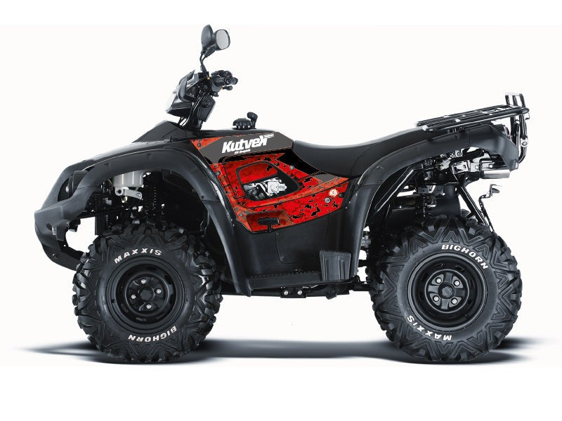 Chargez l&#39;image dans la visionneuse de la galerie, TGB BLADE 1000 V-TWIN ATV PREDATOR GRAPHIC KIT RED BLACK
