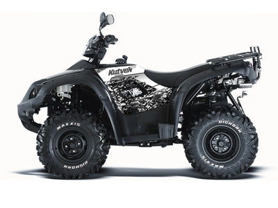 TGB BLADE 1000 550 600 660 V-TWIN ATV PREDATOR GRAPHIC KIT WHITE