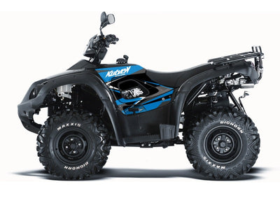 TGB BLADE 550 600 660 1000 V-TWIN ATV STAGE GRAPHIC KIT BLUE BLACK