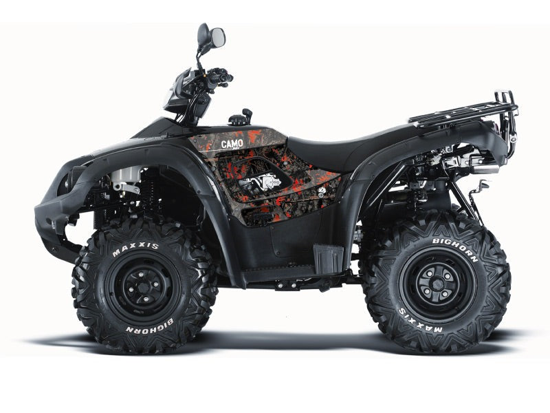 Load image into Gallery viewer, TGB BLADE ATV CAMO GRAPHIC KIT BLACK RED
