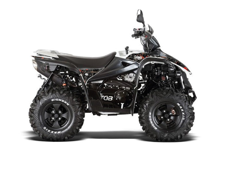 TGB TARGET ATV CAMO GRAPHIC KIT BLACK RED