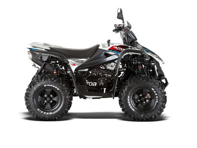 TGB TARGET ATV ERASER GRAPHIC KIT BLUE WHITE RED