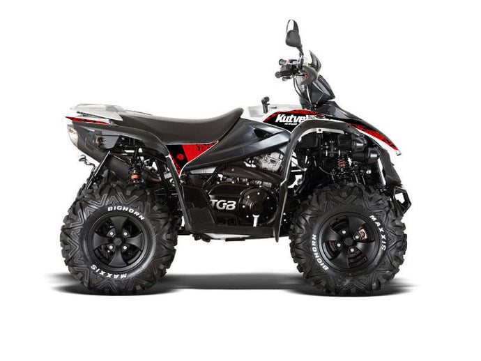 TGB TARGET ATV PREDATOR GRAPHIC KIT RED BLACK