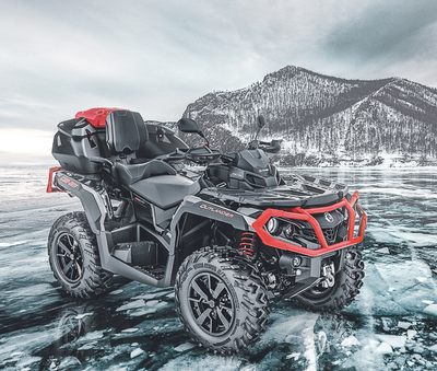 TESSERACT REAR BOX CAN-AM OUTLANDER G1 G2 650-1000