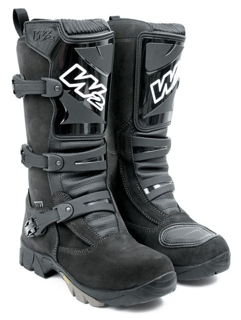 W2 boots ATV Adventure Rainproof Black boots