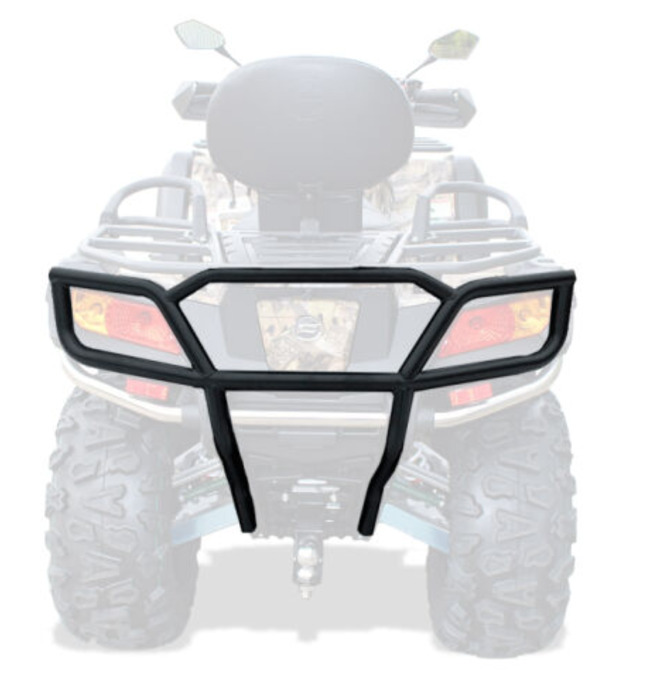 XRW ALUMINUM REAR BUMPER BLACK - CFMOTO X8 120450502PR