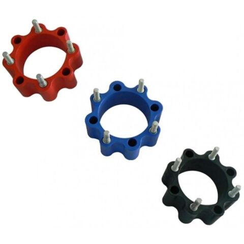 XRW WHEEL SPACERS POLYAMIDE RED - 45MM Ø115 - Ø110