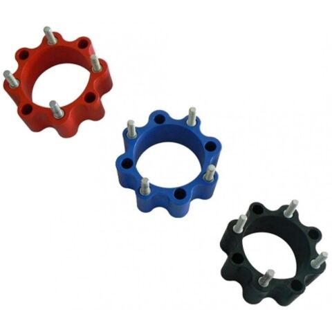 XRW WHEEL SPACERS POLYAMIDE RED - 45MM Ø156 - Ø144