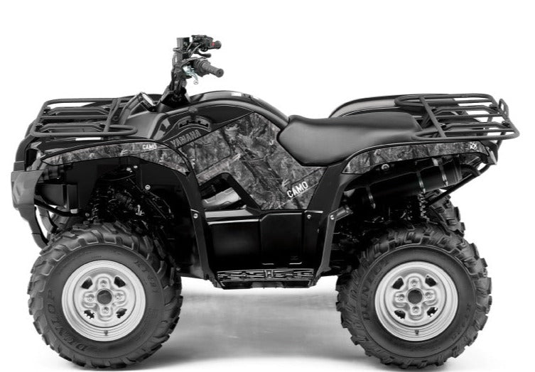 Laden Sie das Bild in Galerie -Viewer, YAMAHA 125 GRIZZLY ATV CAMO GRAPHIC KIT GREY
