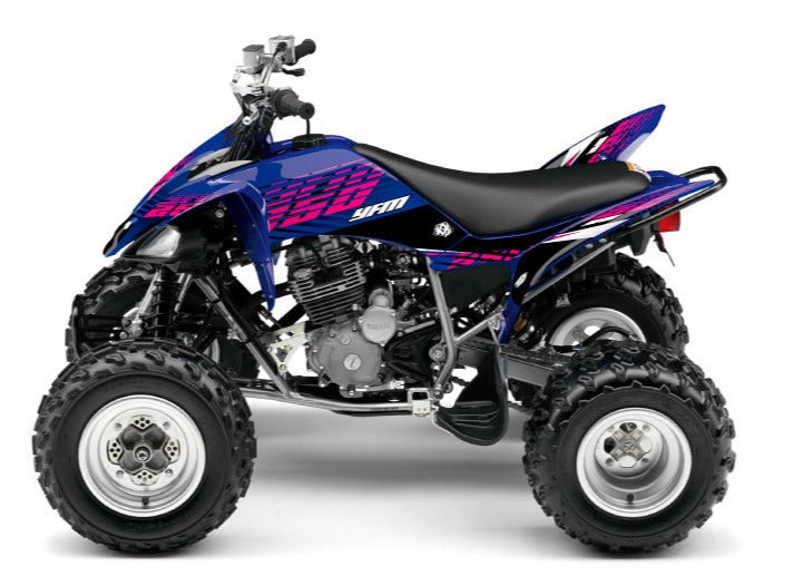 Chargez l&#39;image dans la visionneuse de la galerie, YAMAHA 250 RAPTOR ATV FLOW GRAPHIC KIT PINK
